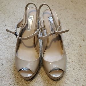 I N C International Concepts Patent Leather heel